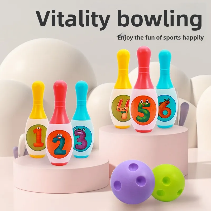 Customized Boy Bowling Toys Interactive Leisure Indoor and Outdoor Sports Games Boys Play House Kindergarten