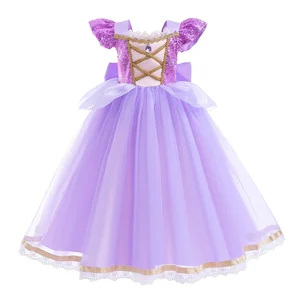 ELSA GIRL Anna Dress Princess Snow Costume Queen Dress Baby Halloween Ariel Carnival Children Children Cosplay 10 MAIN SALES SKINLESS - №7