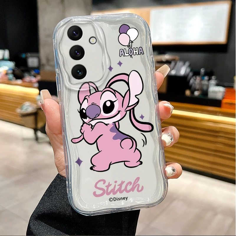 ديزني غرزة الملاك الحال بالنسبة لسامسونج غالاكسي A16 A06 A55 A35 A25 A15 A05 A05S A54 A34 A24 A14 A73 A53 A33 A23 A13 A52 A32 A22 #4