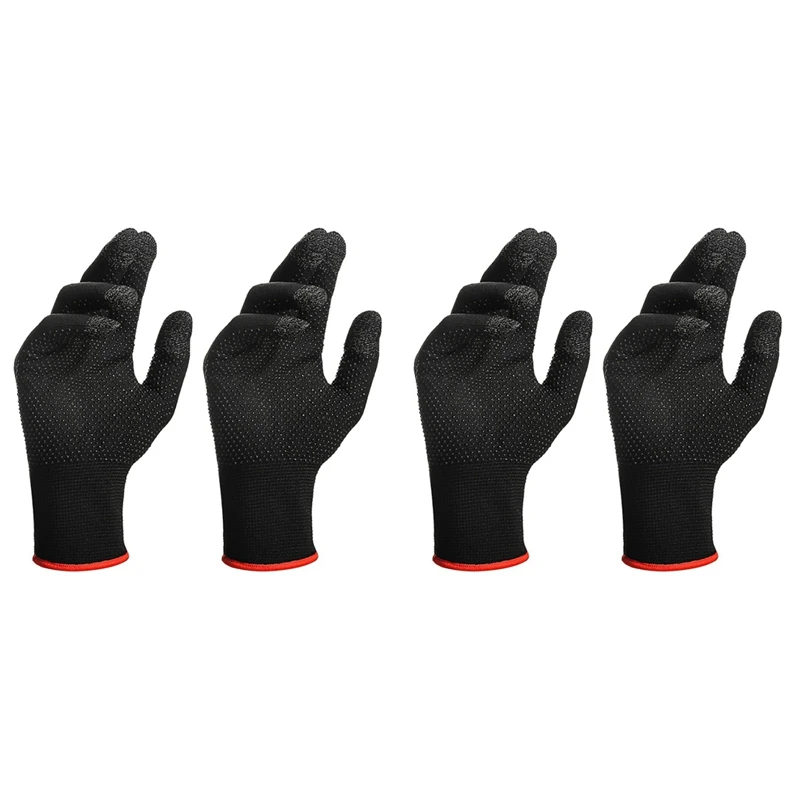 4Pcs Game Gloves For PUBG Sweat Proof Non-Scratch Sensitive Press Screen Gaming Finger Thumb Sleeve Gloves