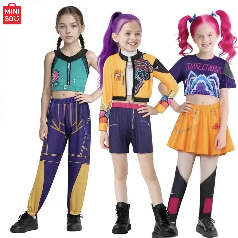 

Новый детский костюм для косплея «Охотники на демонов» Румизо Эмира на Хэллоуин