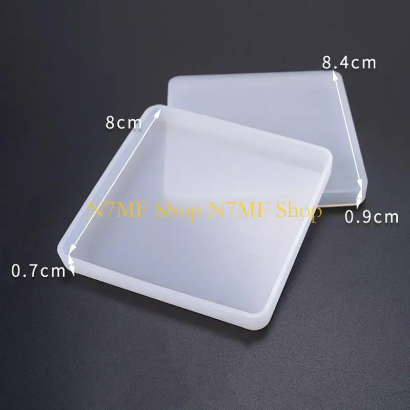 N7MF 3 PCS DIY Crystal epoxy silicone mould morn #5