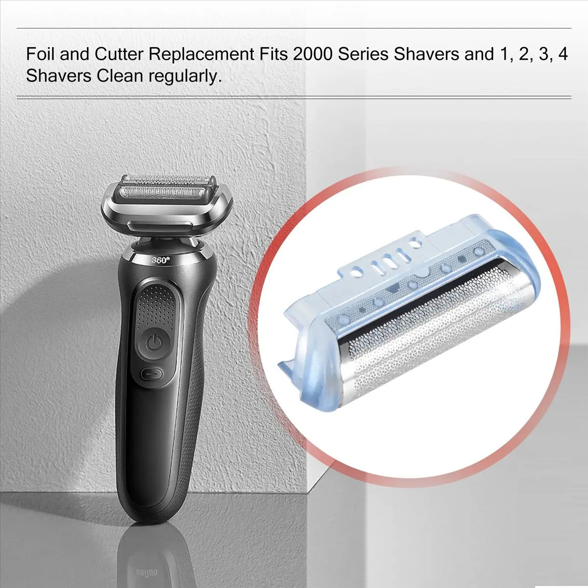 20S Shaver Foil for 20S 10B 20B 2000 Series 1 2 3 4 for 2615 2675 2775 2776 170 190-DTB1