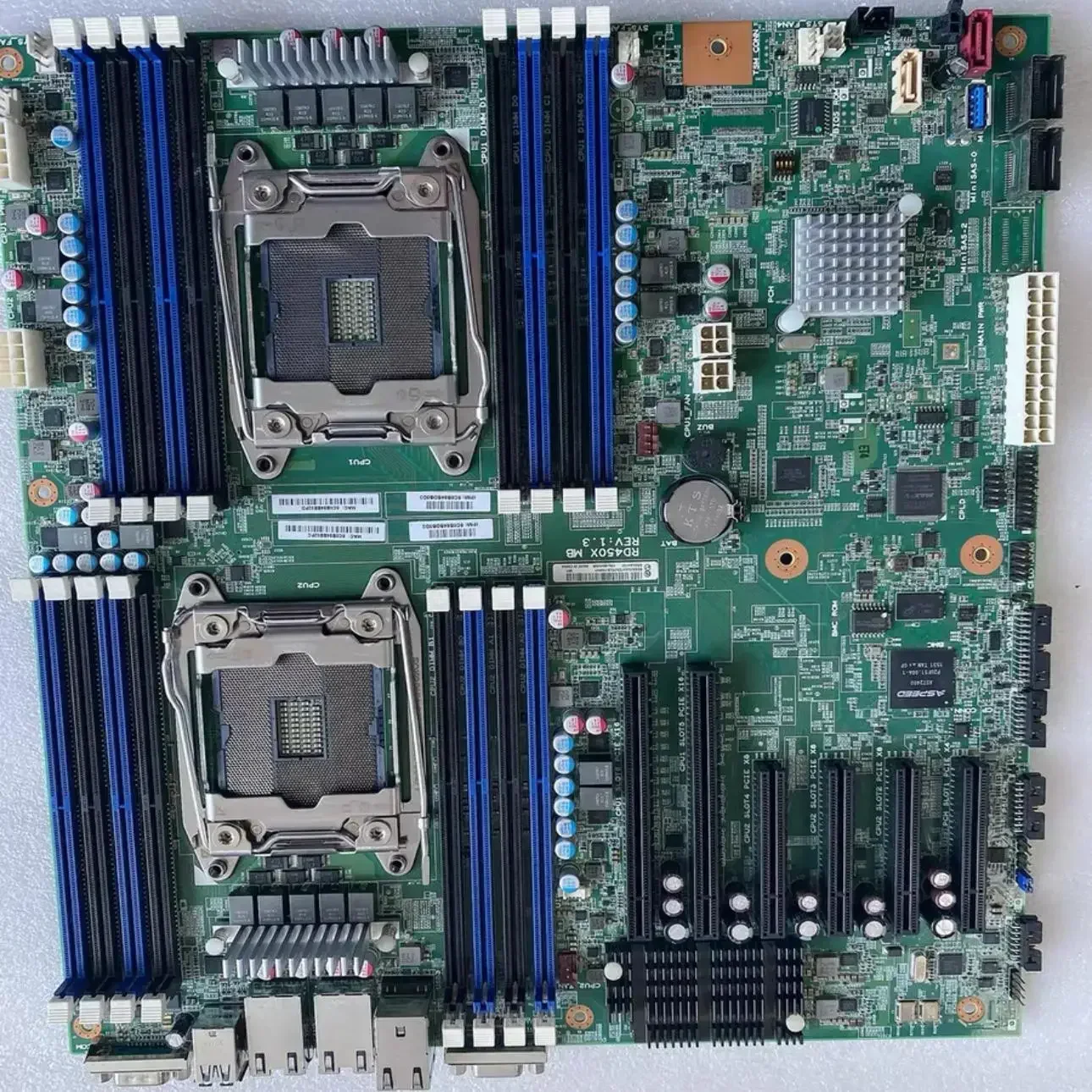 2026  RD450X motherboard dual X99 server motherboard C612 chip E-ATX, 2680v4 supports independent display