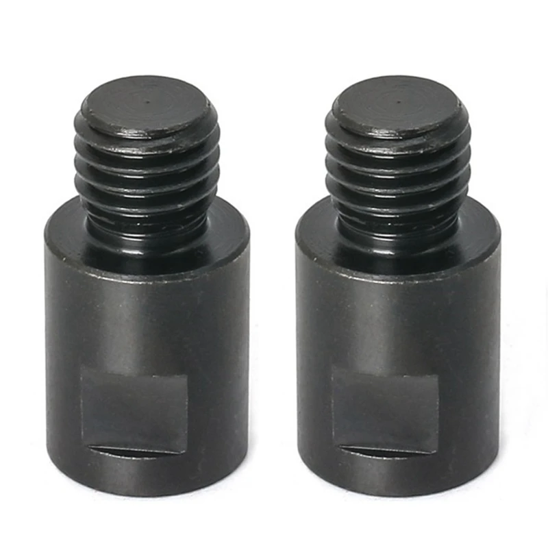 2Pcs M14 To 5/8 Inch-11 Adapter Angle Grinder Thread Converter Adapter Shaft Converter Connector For Diamond Core Drill Bits