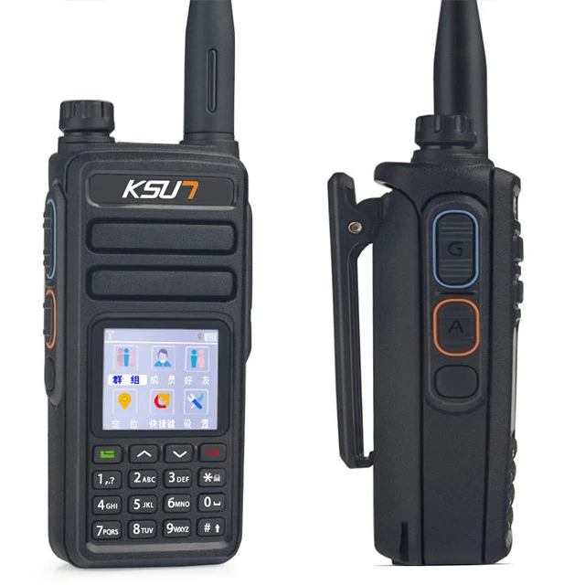 

KSUN X50-XZ 4G LTE WIFI Network Analog Dual Mode Long Range Walkie Talkies 5000 Miles Unlimited Range GPS Two Way Radio