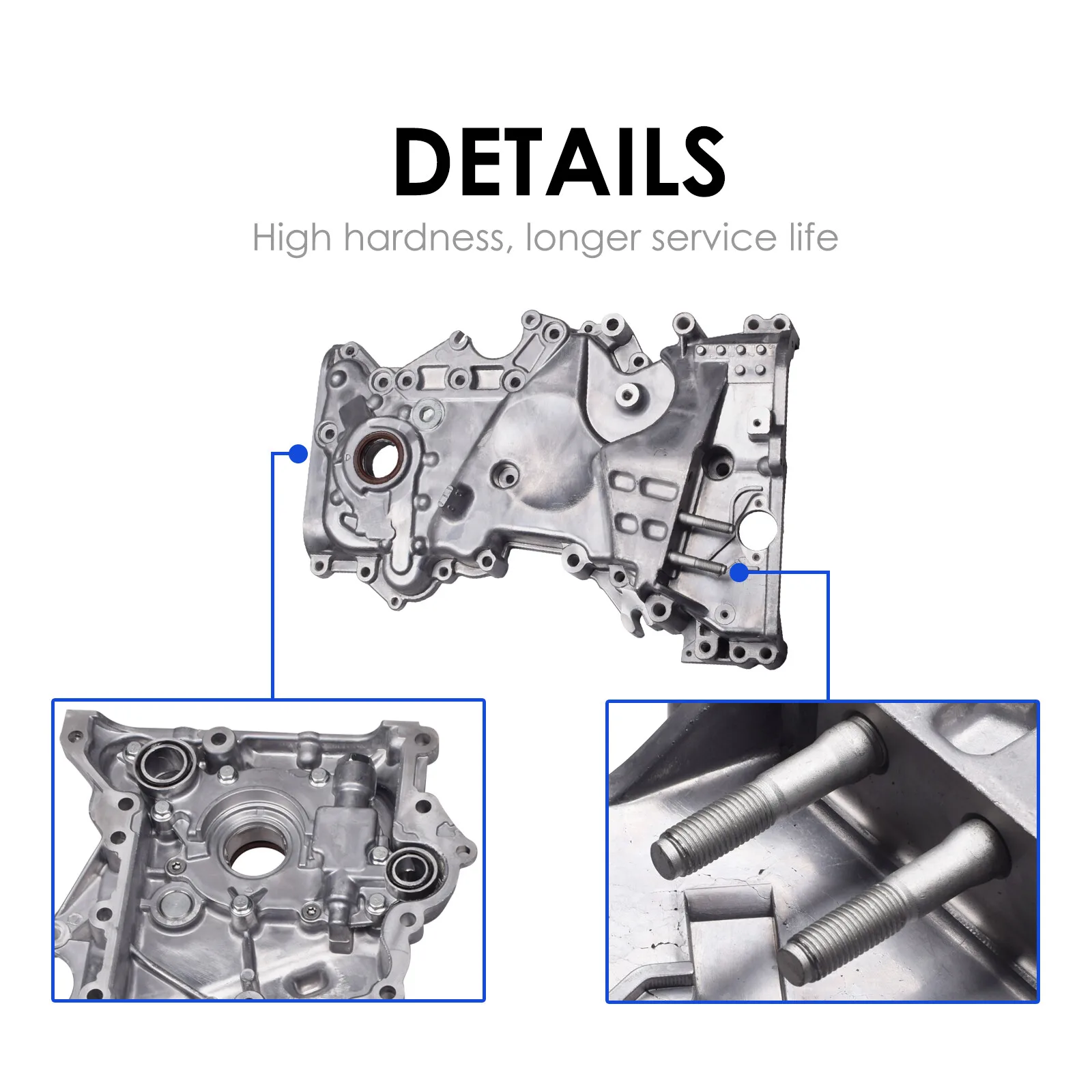 213502E740 Hoge Kwaliteit Timing Cover Motoroliepomp Voor 2017-2018 Hyundai Elantra 2.0L 1999CC 122CU Sliver IM-1018