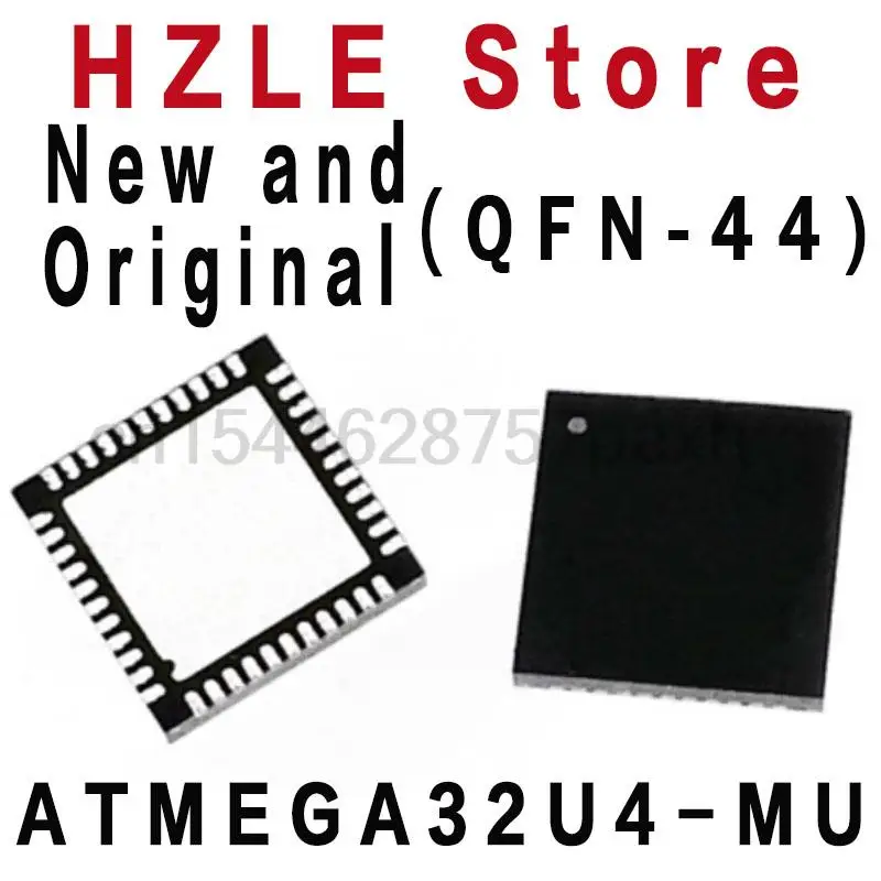 5-10PCS New and Original ATMEGA32U4 MU MEGA32U4-MU QFN-44 RONNY IC ATMEGA32U4-MU