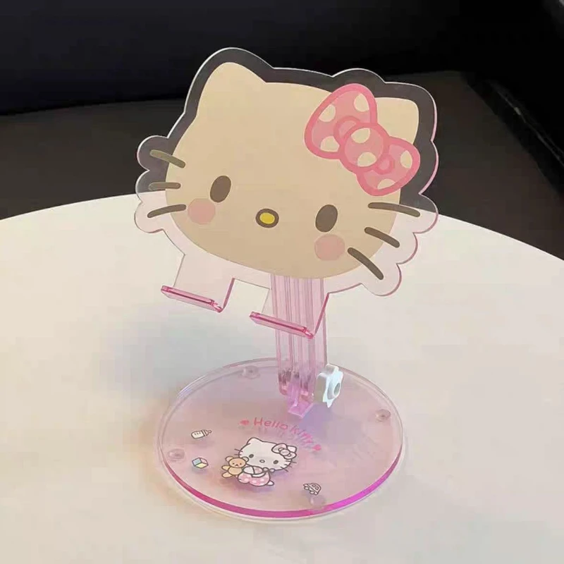 Cute cartoon character Hello Kitty mobile phone stand Laptop tablet boutique desktop stand Lifting and retractable Holiday gift view 2