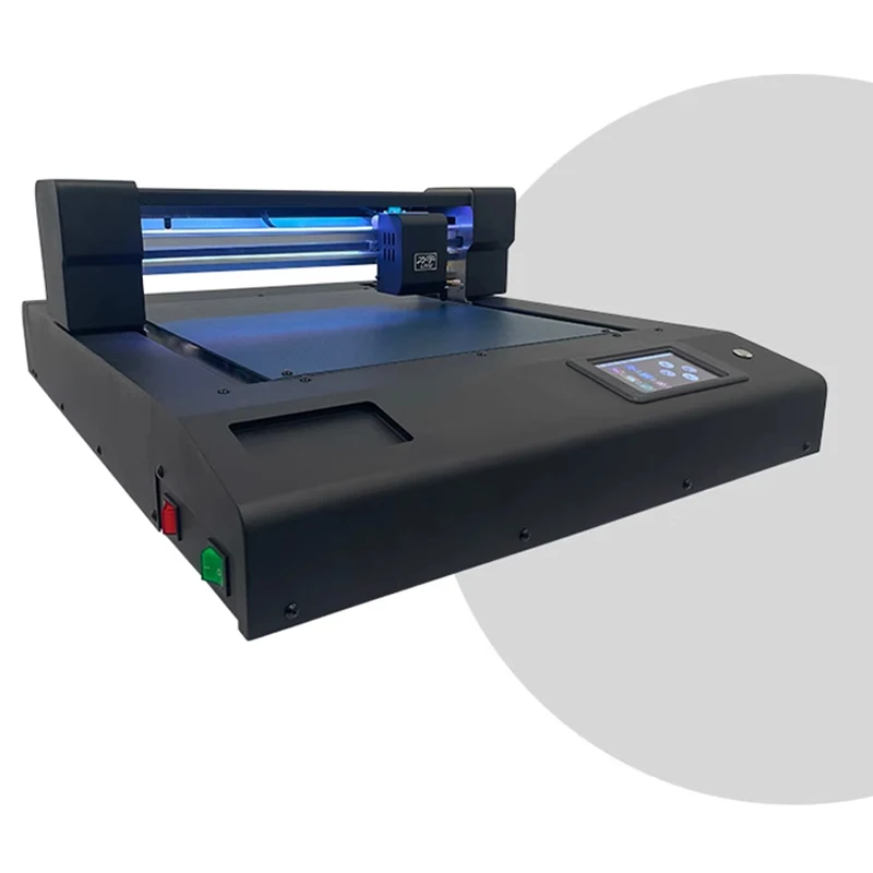Compact Tablet-Style Automatic Engraving Machine Edge-Tracking PVC Card Stock Die-Cutting Machine Self-Adhesive Customized