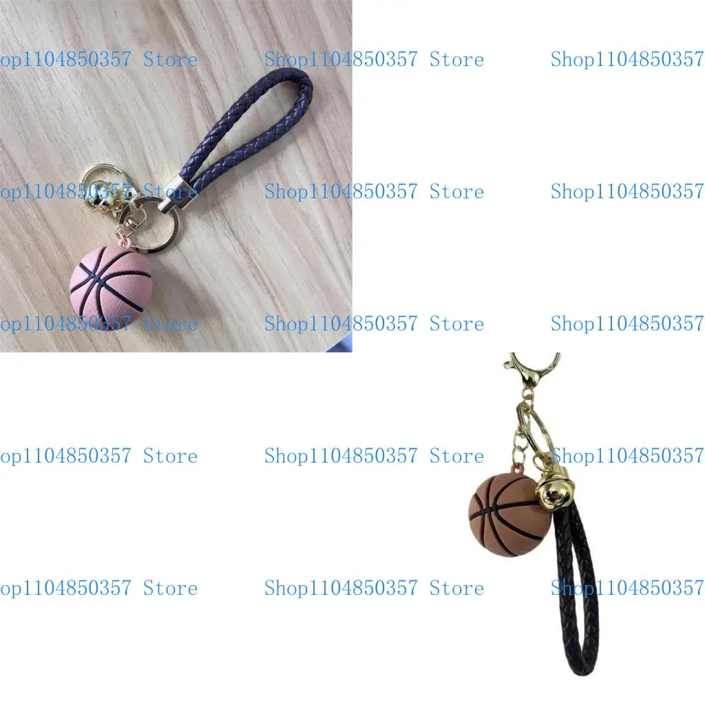 

5ASD Simple Basketball Bells Keychain украшения Keyring уникальный кулон для рюкзаков для сумки