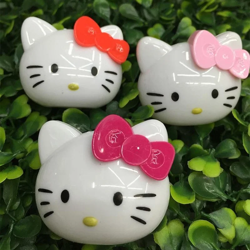 New Anime Cartoon Kitty Pencil Sharpener Cartoon Kids Plastic Single Hole Student Pencil Sharpener School Supplies Wholesale