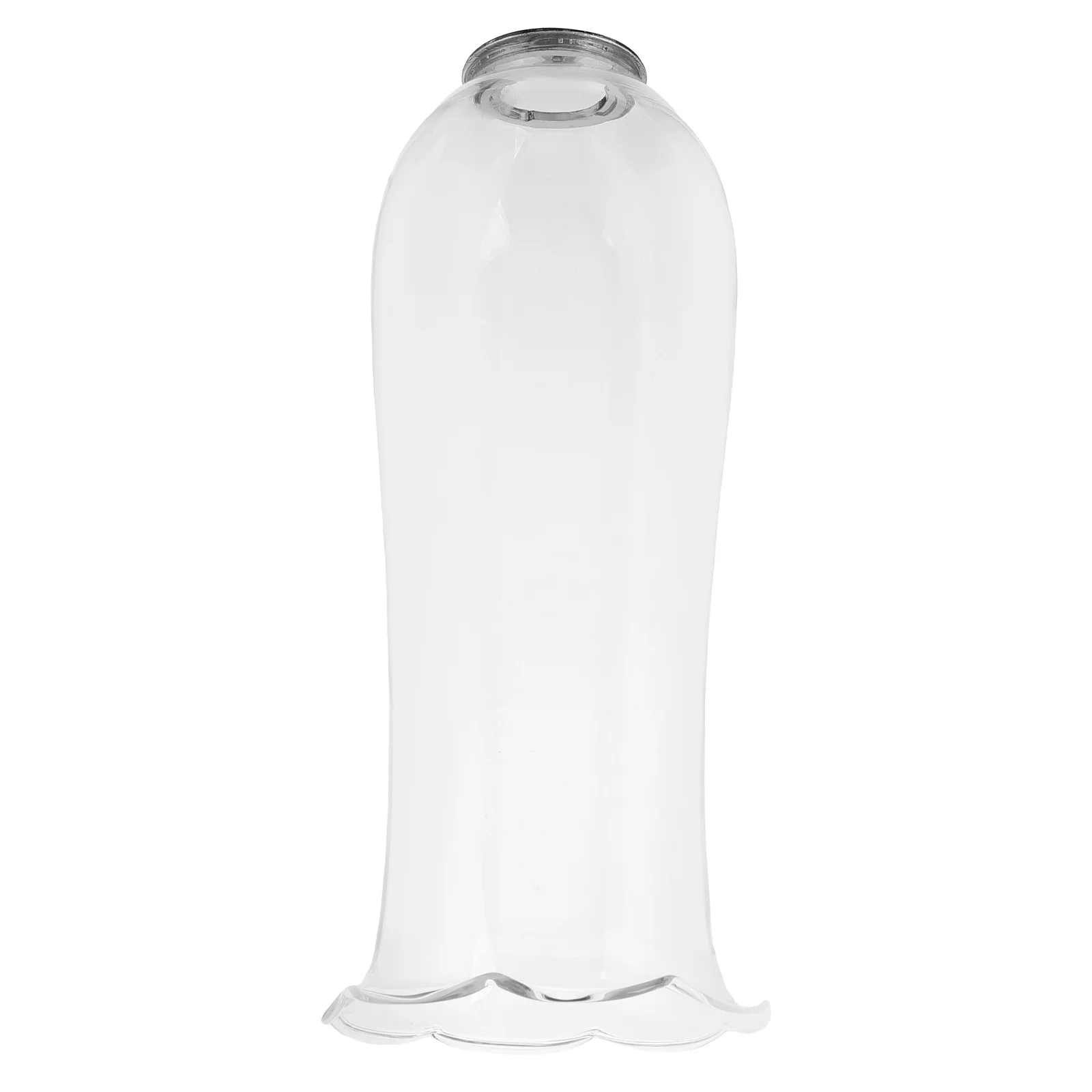 

Clear Vintage Hand Blown Glass Oil Lamp Chimney Hurricane Lamp Cover Replacement Glass Shade Candleholders for Pillar Candles