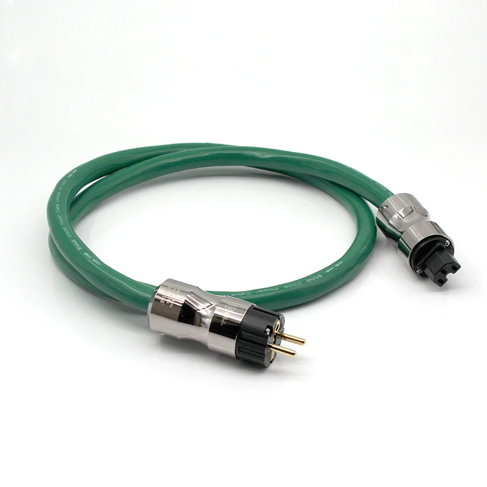 

1 piece Mcintosh 2328 power line HIFI POWER CABLE AC Power Cord with EU/US Plug socket connector AC cable line