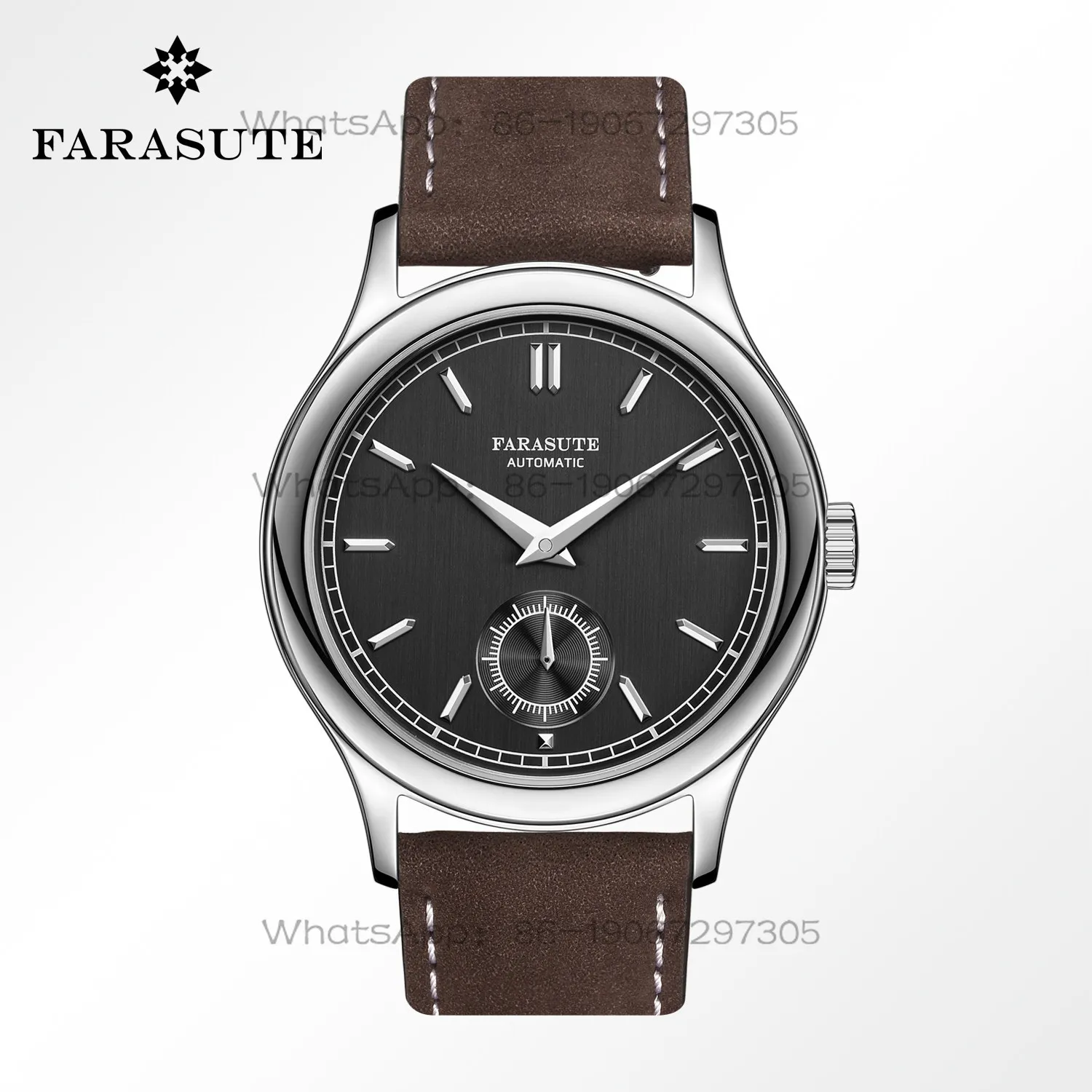 

Automatic Mechanical Watch Light Luxury Retro Men's Watch Thin Small Three-pin Simple Business Mechanical Watch