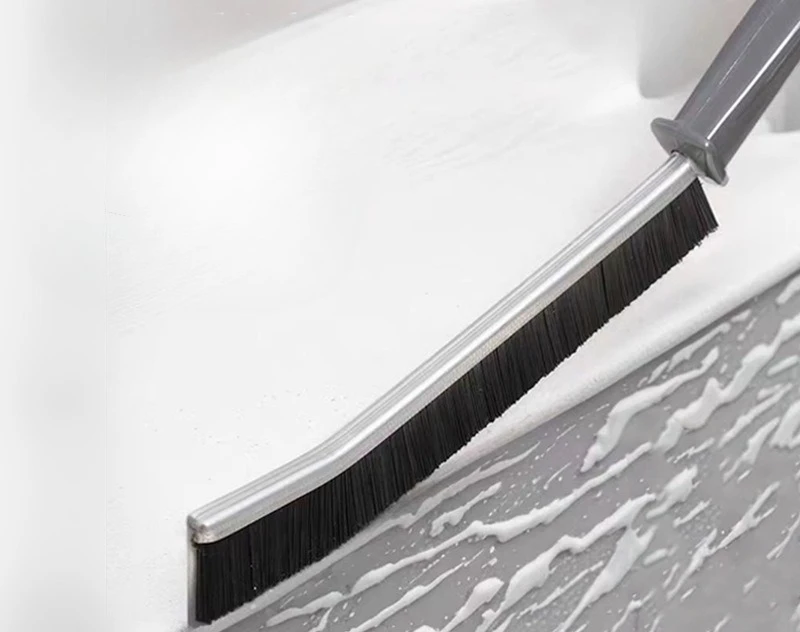 Cleaning Brush for Fine Seam Corners Groove Window Cleaning Tools Kitchen Bathroom Tiles Joints Brush Microfiber Toilet WC Brush