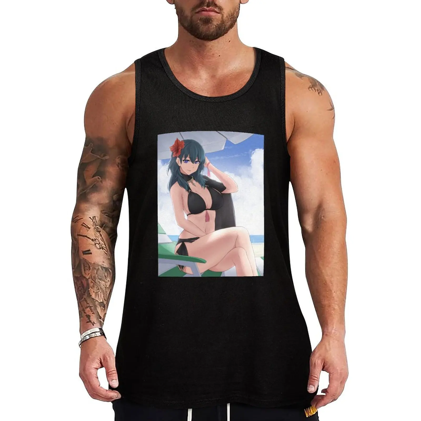 Byleth Swimsuit Tank Top muscle t-shirt Sports clothing Vests