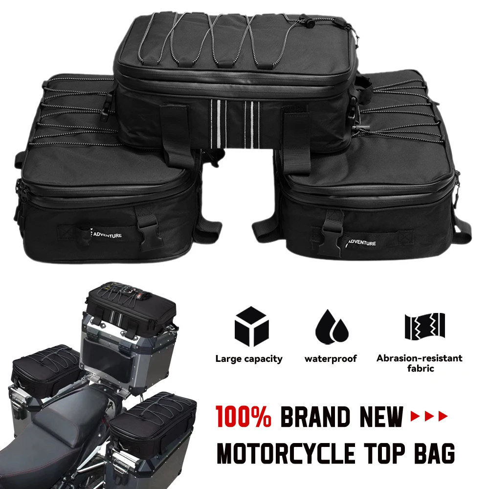 

Waterproof Motorcycle Panniers Top Storage Bag For BMW R1200GS R1250GS LC Adventure F750GS F850GS Side Case Luggage Bag
