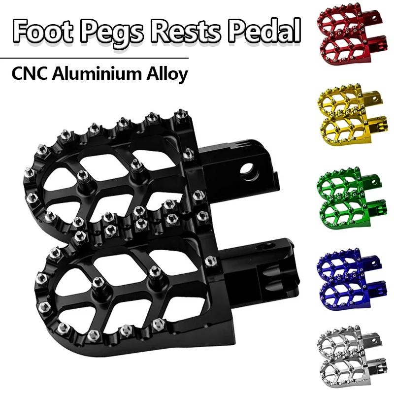

Подножки для педалей с ЧПУ, алюминиевые задние части мотоцикла, подножки для мотокросса, небольшой внедорожник, универсальные