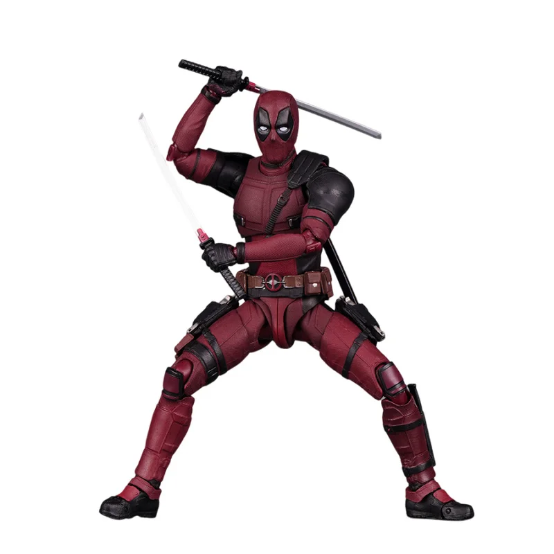 Nieuwe 19Cm Deadpool Action Figure Articular Losse Hoge Kwaliteit Editie Handgemaakt Model Pop Sculptuur Jongens Collectie Speelgoed Cadeau