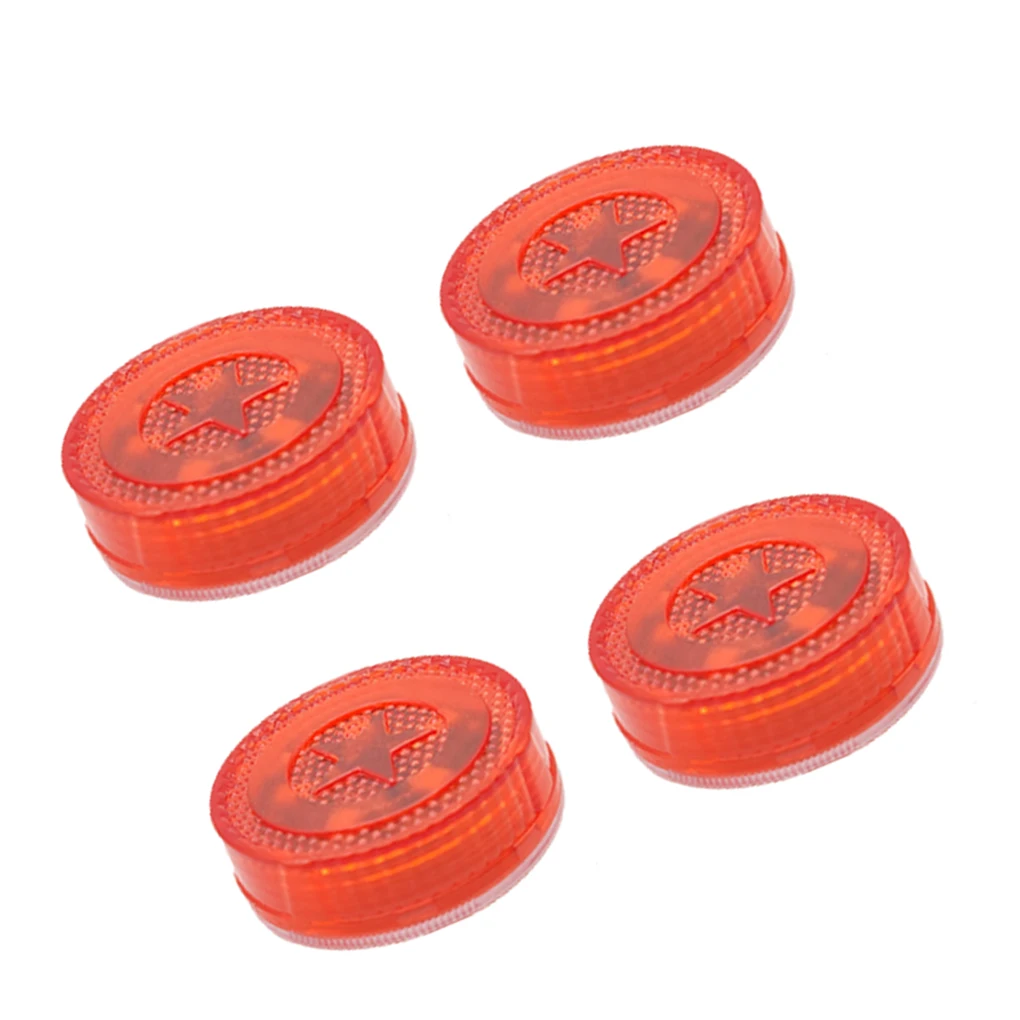 4 قطع عالمية LED لفتح باب السيارة، أضواء مضادة للتصادمات، إنذار ستروب، مصباح إيقاف السيارة، ضوء أصفر #1