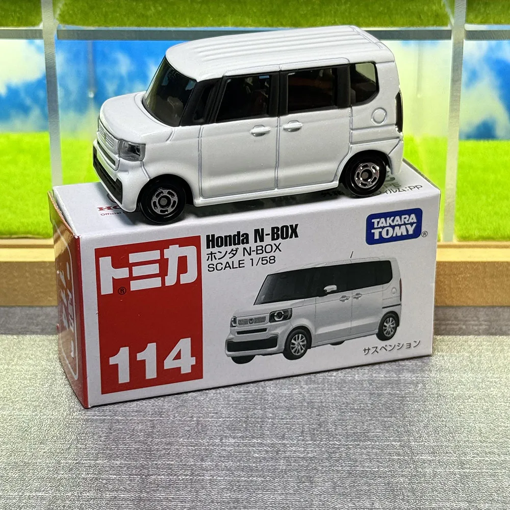 

Takara Tomy Tomica No.114 Honda N-BOX литье под давлением статический сплав режим автомобиля коллекция дисплей игрушка для мальчика подарок