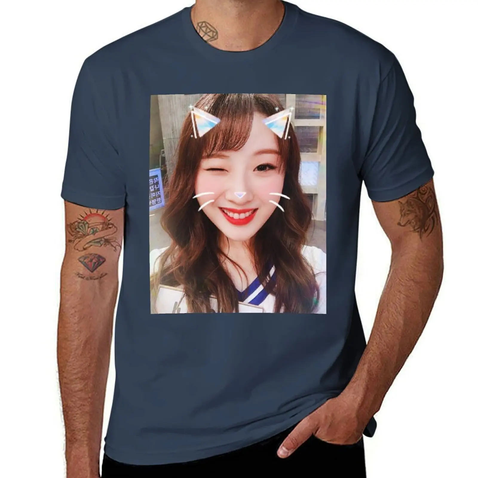 

Haseul Loona T-Shirt Sport Basic Moisture Wicking Tee