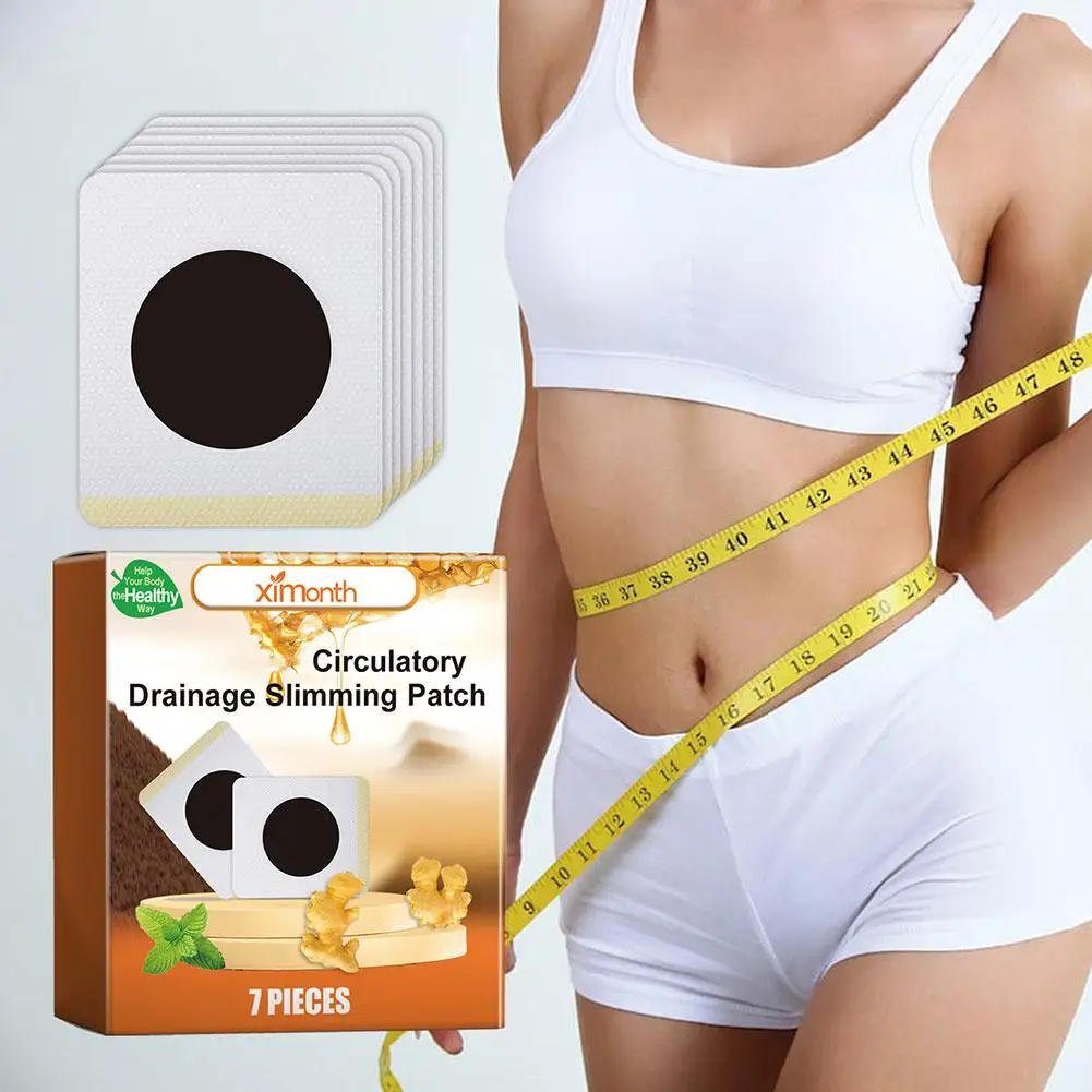 Perda De Peso Fat Burning Patch, Patch De Emagrecimento, Belly Slim Patches, Estômago Adesivo, Cuidados De Saúde, Drenagem Circulatória De Abelha, Caixa De 5