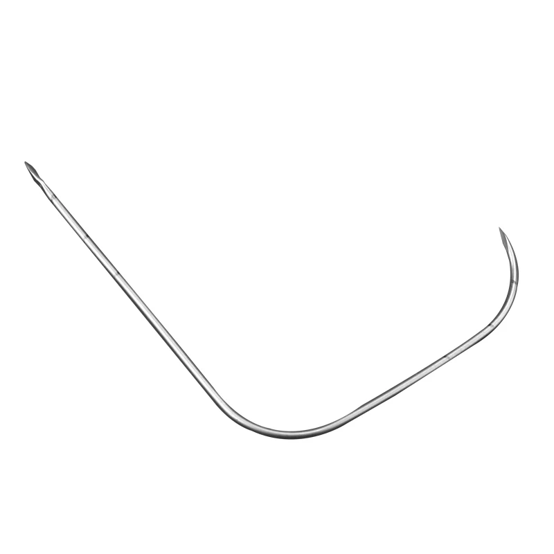 Guiding needle, suturing thread, carving and bending needle, puncture needle, fish hook needle, fat chamber reduction, needle ho