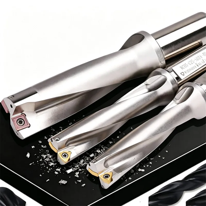 

NEW SP Series Drill Bites Insert Drill Metal Drill Bits 13mm-50mm Depth 2D 3D 4D 5D Indexable U Drill Machinery Lathes CNC Water