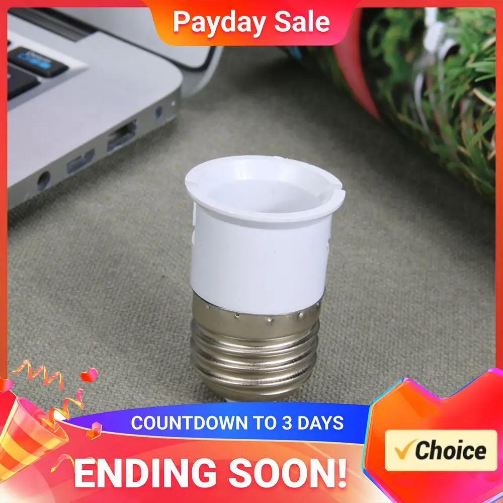 

Переходник E27 на B22 для ламп, термостойкий адаптер 130 градусов, для светильников и осветительных приборов