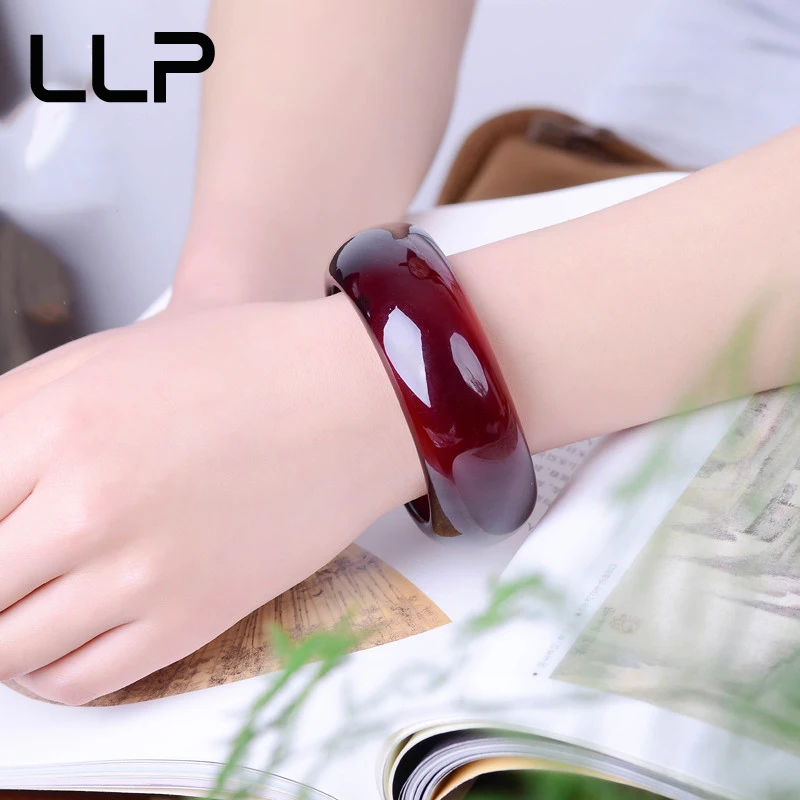 سوار شمع العسل للدجاج الطبيعي ، حجر خام كهرماني أحمر للدم ، مزاجه ، امرأة أنيقة ، فتاة مثيرة ، هدية عطلة #3