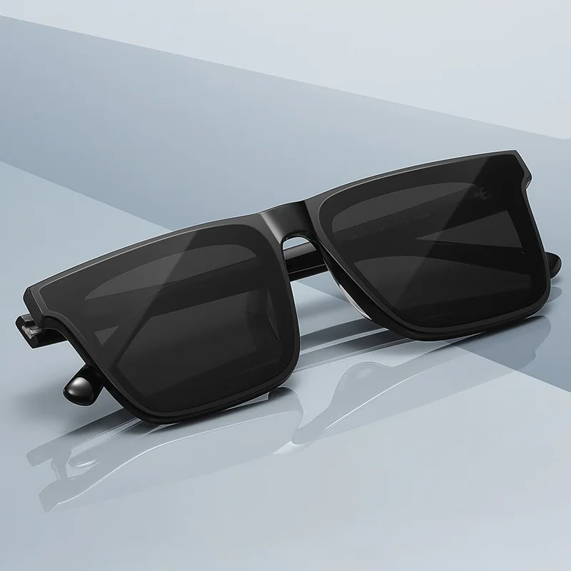 Occhiali polarizzati retrò Lenti antivento UV400 - Occhiali da sole antiriflesso per esterni per la guida di pesca con montatura in metallo vintage