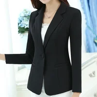 Women Blazer Office Ladies Elegant Outwear Long Sleeve Work Wear Classy Female Pink Suit African Autumn Fashion 2024 New 5XL - Image 3
