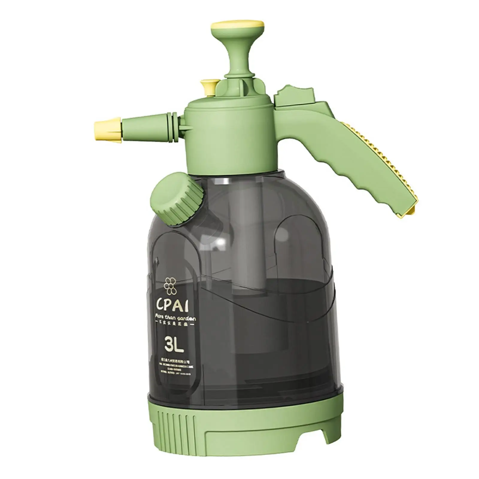 3L Manual Pump Pressure Sprayer Fine Spray Water Column Mode Plastic Bottle for Home Garden Plant Lawn Watering