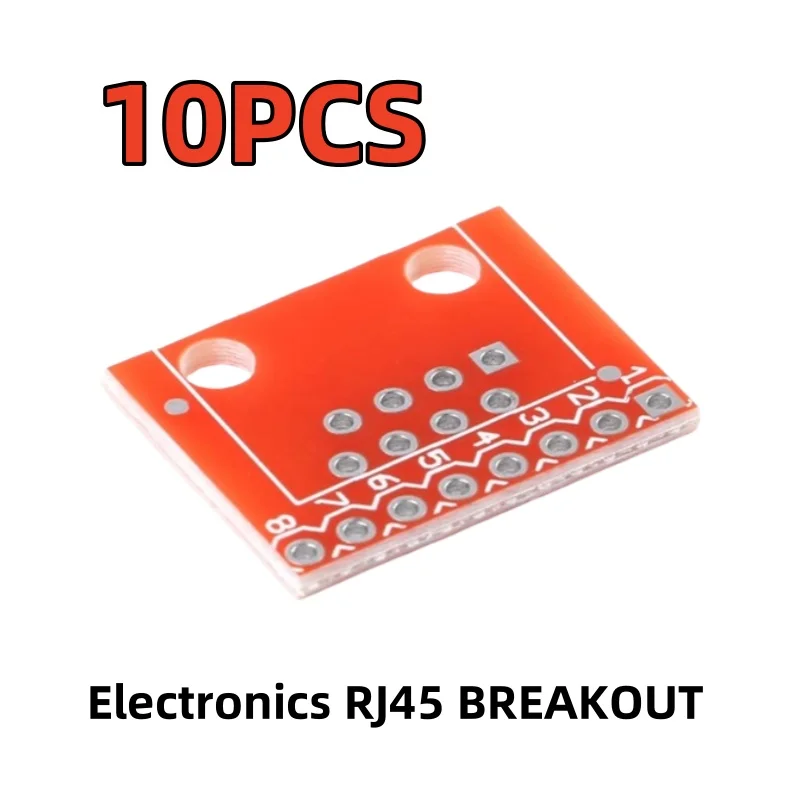 10PCS RJ45 Tap Board Electronics RJ45 BREAKOUT