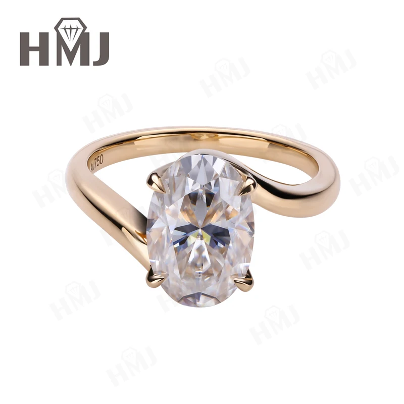 

Кольца 5 карат с муассанитом и бриллиантом S925/10K/14K/18K Предложение Forever Изысканный браслет Премиум-подарок Гипоаллергенный ​ Ювелирные изделия высокого качества