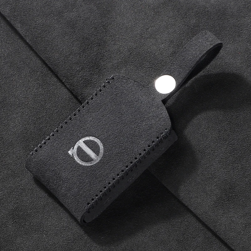 

Suede Car Key Case Cover Shell Fob For Volvo XC40 XC60 S90 XC90 V90 T5 T6 T8 Polestar 1 2 C30 2019 2020 Keychain Key Accessories