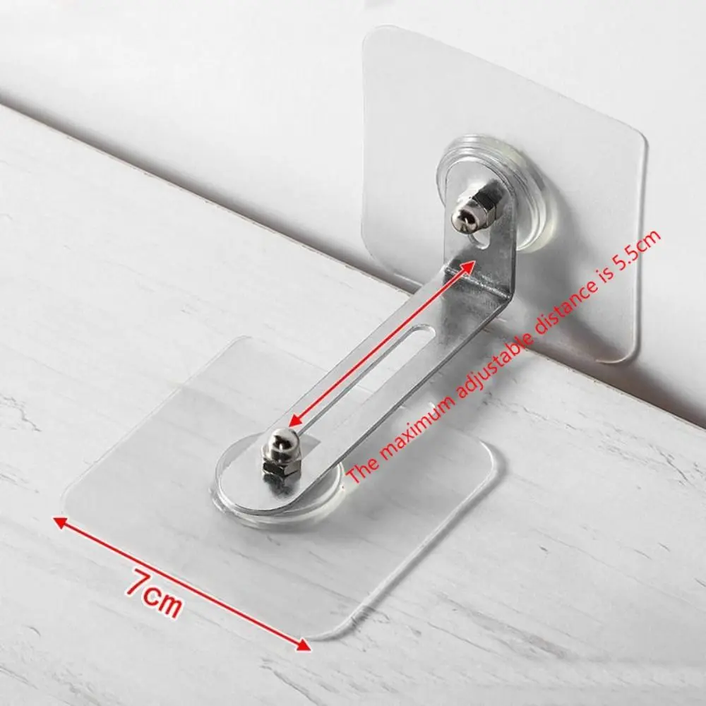 Soporte de pared antipunta, Clip fijo antirgiro, seguridad para niños, estabilizador de muebles para el cuidado del bebé, seguridad para niños, anticaída
