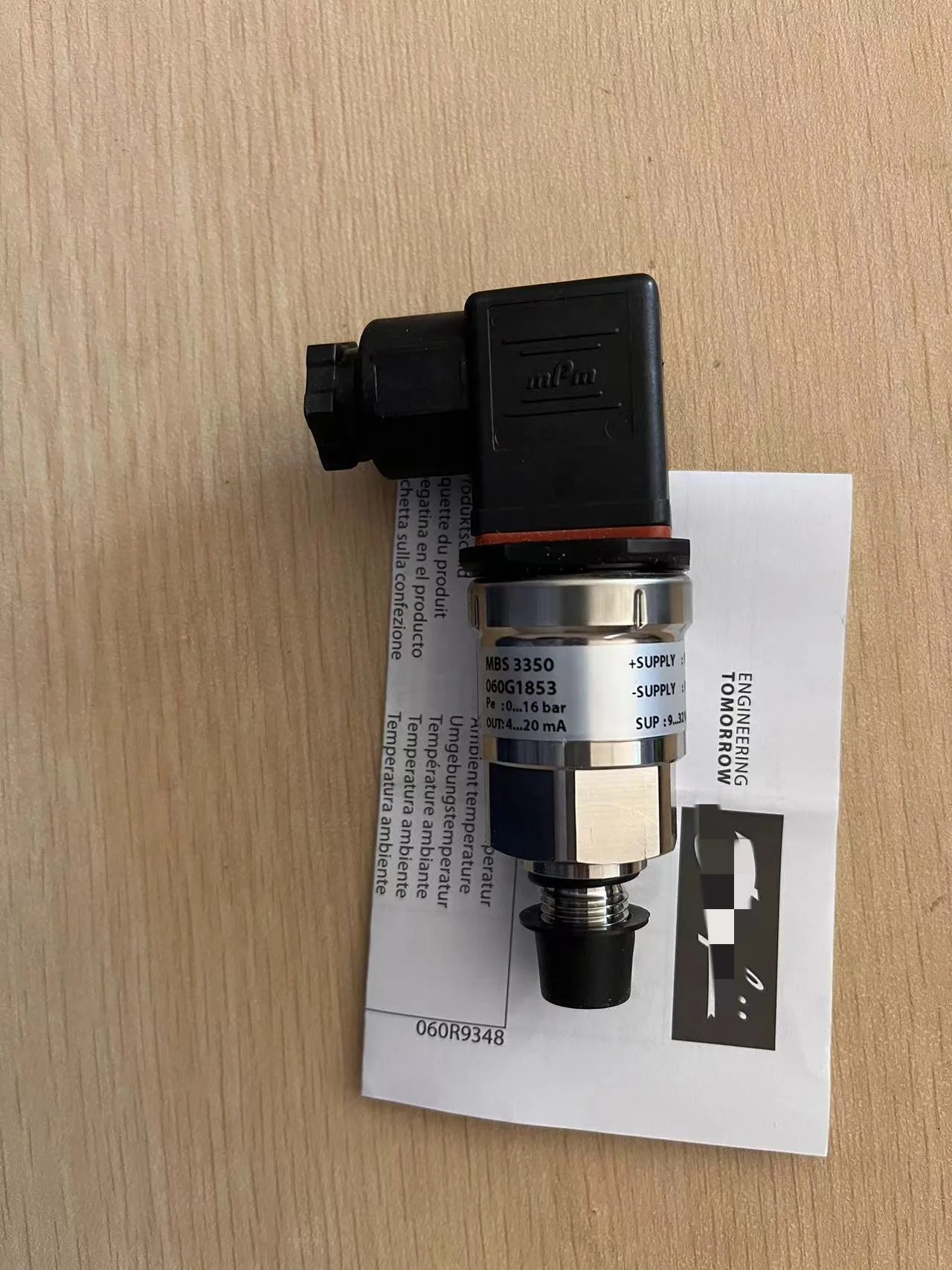 Capteur de pression MBS3350, numéro de commande 060G1853, neuf, original