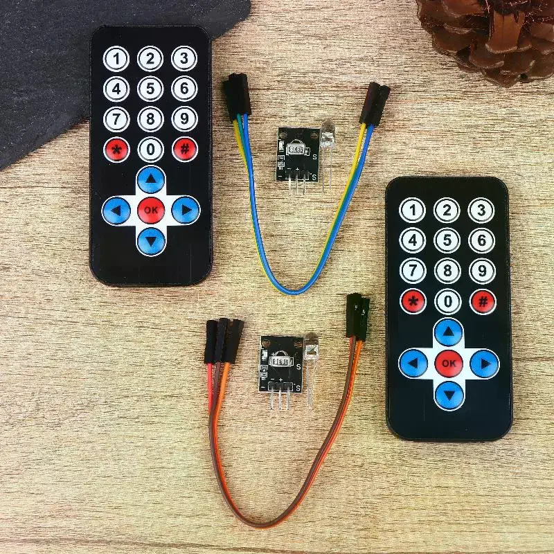 Picture 5: 1Set HX1838 Infrared Remote Control Module Wireless IR Receiver Module DIY Kit HX1838 For Arduino