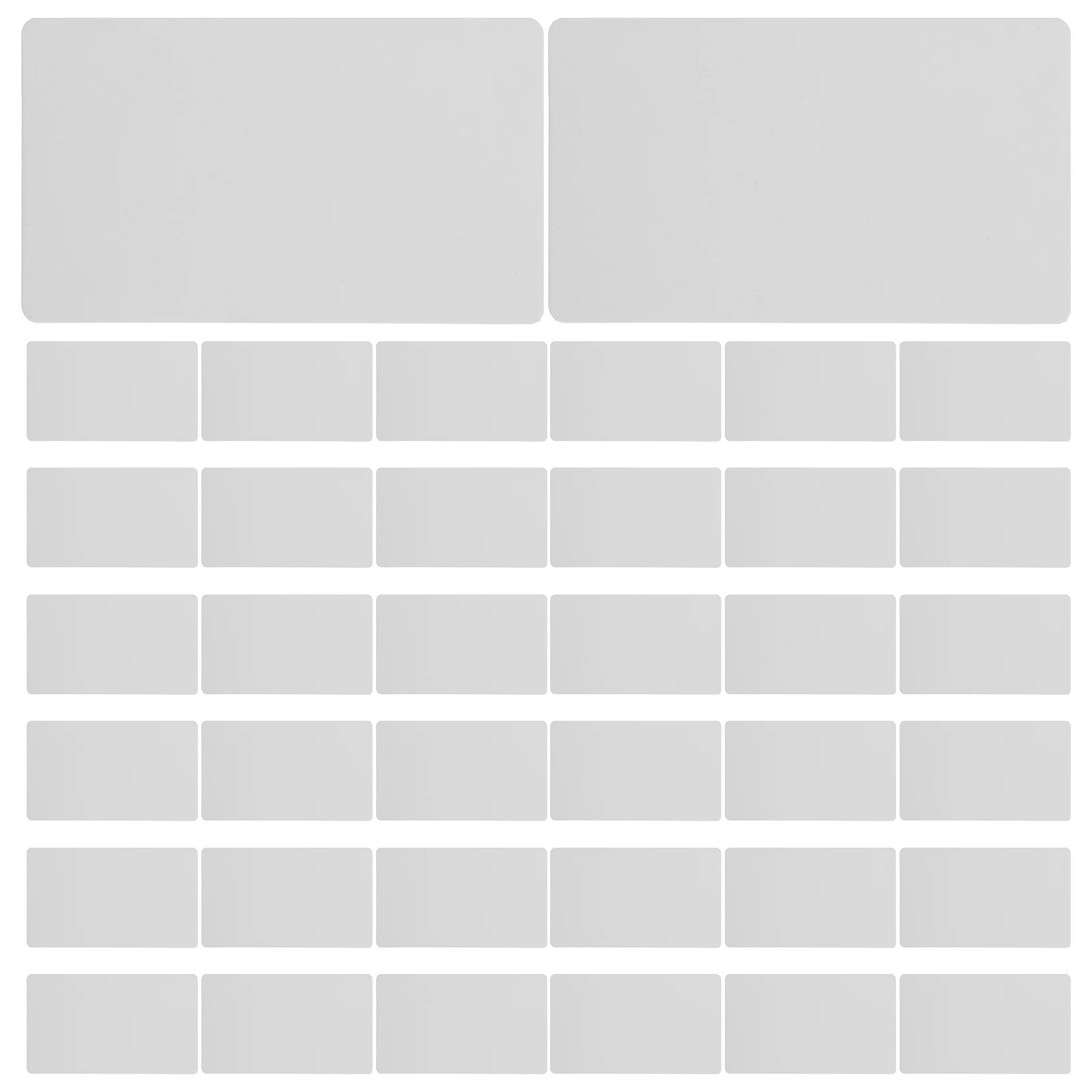 

Note Card Blank Postcards for Mailing Cardstock Kraft Message Wedding White Paper