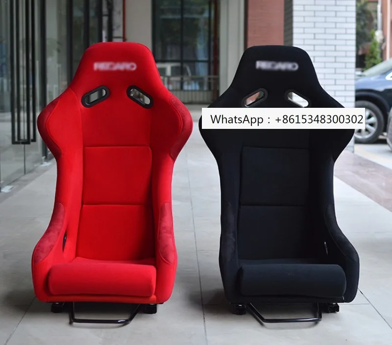 Universal Fiber Glass Bucket Seats Playstation Ra cing Seat for car