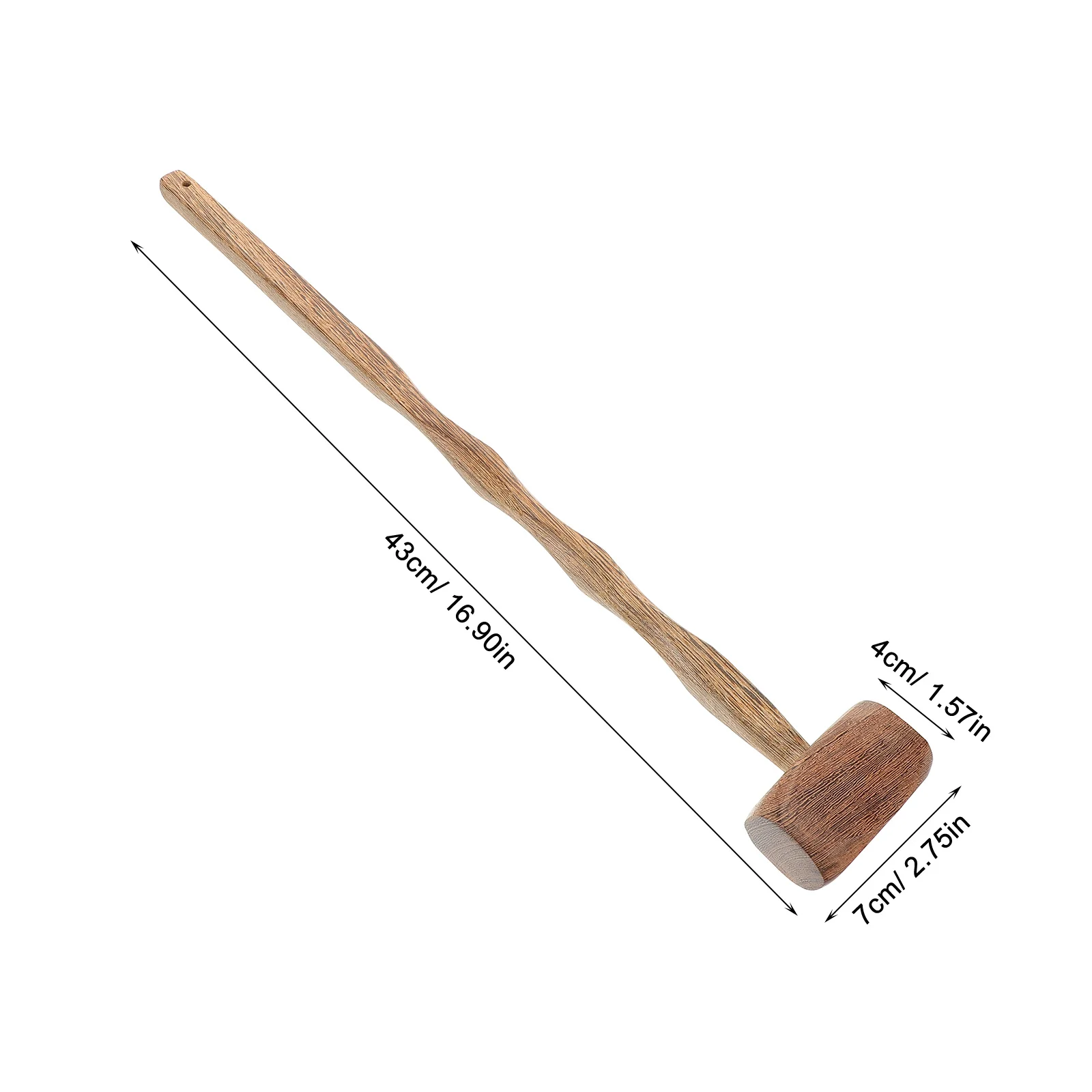 Drewniany młotek sędziowski dla dzieci, realistyczny design, gra fabularna, narzędzie edukacyjne do zajęć w klasie, na przyjęcia i zabawy w udawanie.