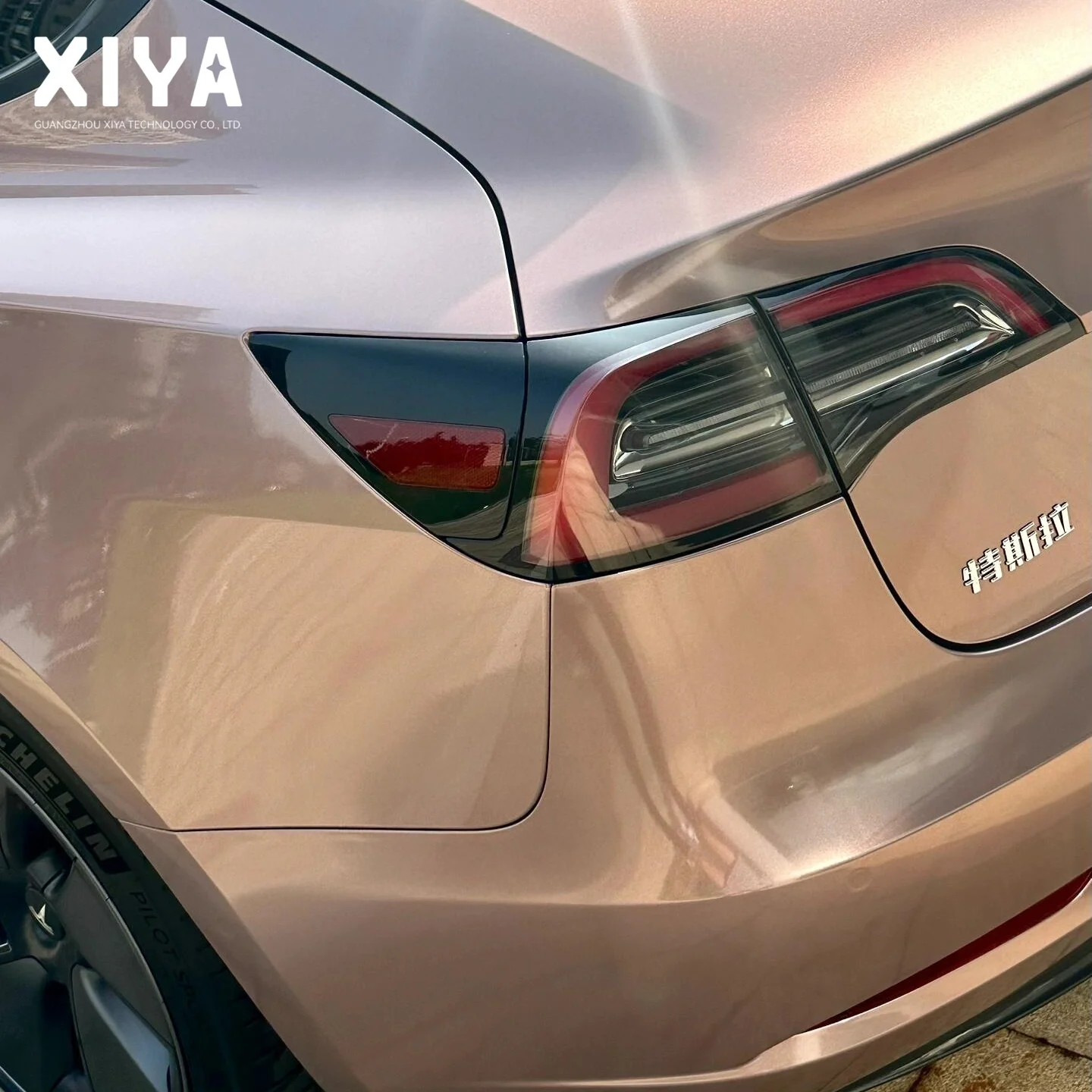 PET Frozen Berry Metallic Air Bubble Gratis Carrosserie Sticker Super Glanzende Ice Berry Roze Vinyl Car Wrapping Film Vinyl Roll