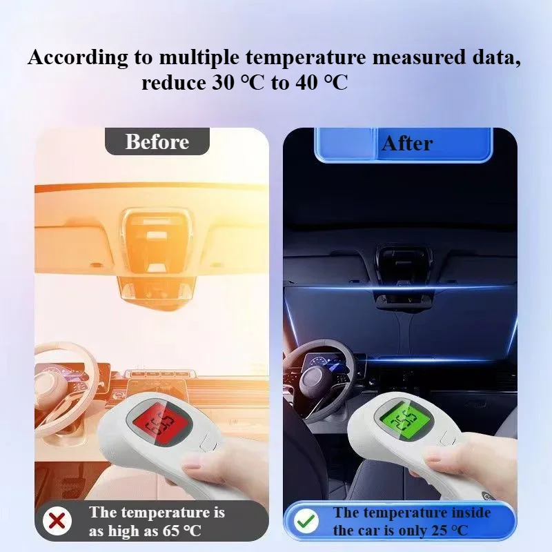 BYD Atto 3/Han/Dolphin Front Windshield Sunshade - UV - Image 4