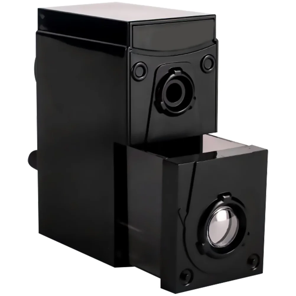 

Drawing Pencil Sharpener Professional Manual Artist Sharpener Black Adjustable Thickness Large Waste Box for Sketch and Charcoal