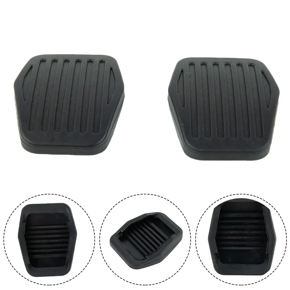 Borracha embreagem freio Pedal Pad, Peças do interior do carro, acessórios do carro, alta qualidade, 1234292, 3M512457AA, 2pcs