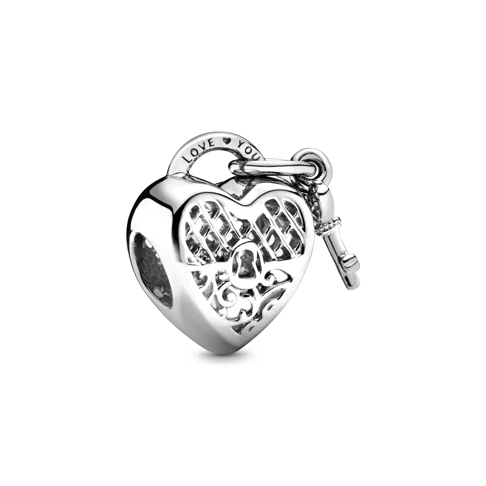 2021 new Regal Heart Sweet Home Bead fit Original Pandora charms silver 925 Bracelet trinket jewelry for women man making mix001