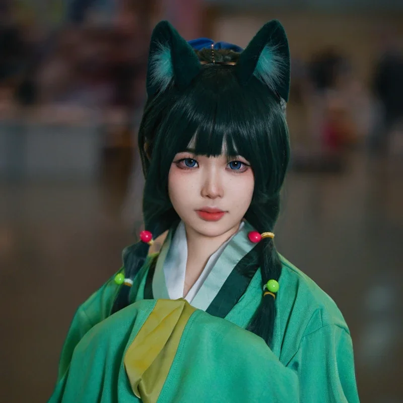 Handgemaakte Anime Pluizige schattige vos Kattenoren vos kat staart cosplay prestaties rekwisieten Halloween kostuum accessoires kindercadeau Cosplay